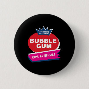 Funny Pink Bubble Gum Halloween Costume  6 Cm Round Badge