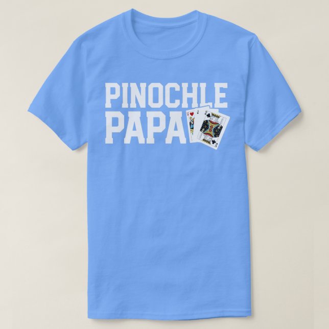 Funny Pinochle Shirt For Men Pinochle King Grandfa (Design Front)