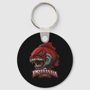 Funny Piranha-joe Lover Gifts Perfect Apparel Key Ring