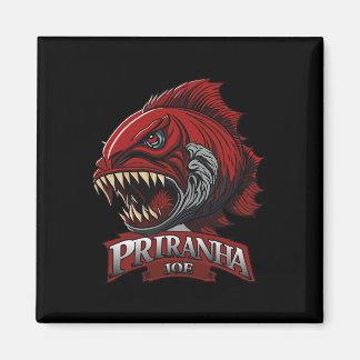 Funny Piranha-joe Lover Gifts Perfect Apparel  Magnet