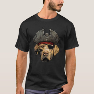Funny Pirate Chesapeake Bay Retriever Dog Chessy T-Shirt