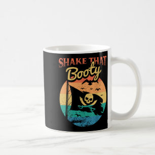 Funny Pirate Freebooter Buccaneer Caribbean Advent Coffee Mug