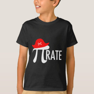 Funny Pirate Math Pun - Pi Day Symbol Humour Tee 