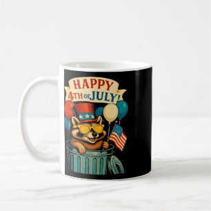 Funny Piston Muscle Car Mechanic 4th Of July Proud Coffee Mug