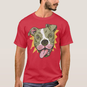 Funny Pitbull Bulldog Dog Owner Puppy Pet Dog Love T-Shirt