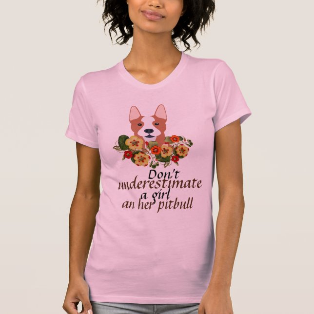 Funny pitbull dog mum ,mother's day T-Shirt (Front)