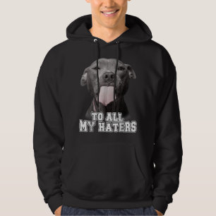 Funny Pitbull To All My Haters Shirt Pitbull Dog L