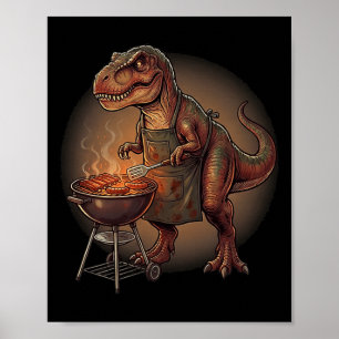 Funny Pitmaster Bbq Smoker Grill Party Gift Poster