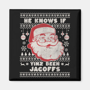 Funny Pittsburgh Christmas Magnet