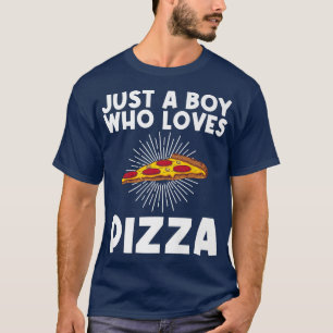 Funny Pizza Art For Boys Kids Men Italian Pizza Sl T-Shirt