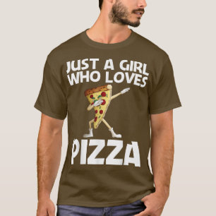 Funny Pizza Art For Girls Mum Pizza Slice Italian T-Shirt