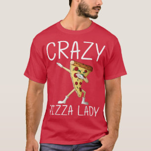 Funny Pizza Art For Women Mum Pizza Slice Italian T-Shirt