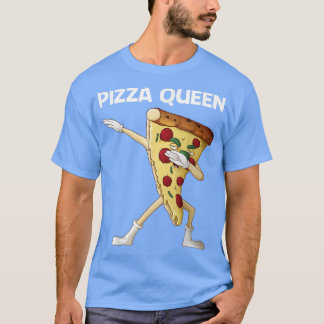 Funny Pizza Art For Women Mum Pizza Slice Italian  T-Shirt
