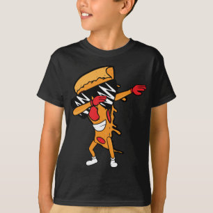 Funny Pizza Dabbing Pepperoni Pizza Slice Dancing  T-Shirt