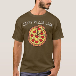Funny Pizza For Women Mum Pizza Lover Chef Peppero T-Shirt
