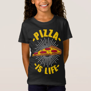 Funny Pizza Gift For Pizza Lovers Boys Girls Pizza T-Shirt