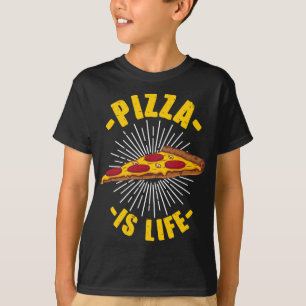 Funny Pizza Gift For Pizza Lovers Boys Girls Pizza T-Shirt