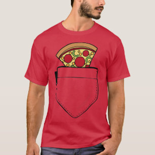 Funny Pizza In My Pocket Food T-Shirt