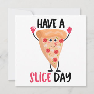 Funny Pizza Pun Card