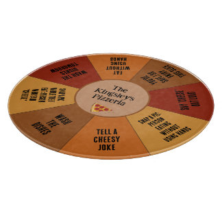 Funny Pizza Pun Kitchen Italian Food Themed Game Cutting Board