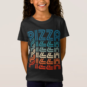 Funny Pizza Retro Vintage Carb Pizza Lover Foodie T-Shirt