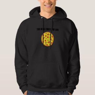 Funny Pizza Slice Fast Food Italian Circle Of Life Hoodie