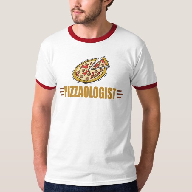 Funny Pizza T-Shirt (Front)