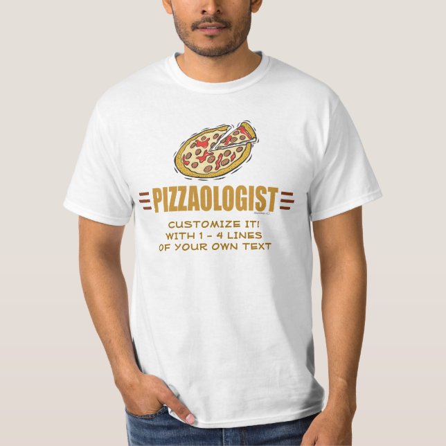 Funny Pizza T-Shirt (Front)