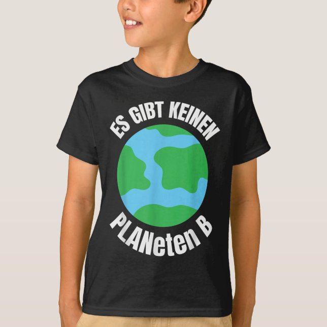 Funny Planet - Environmental Protection Globe Envi T-Shirt (Front)