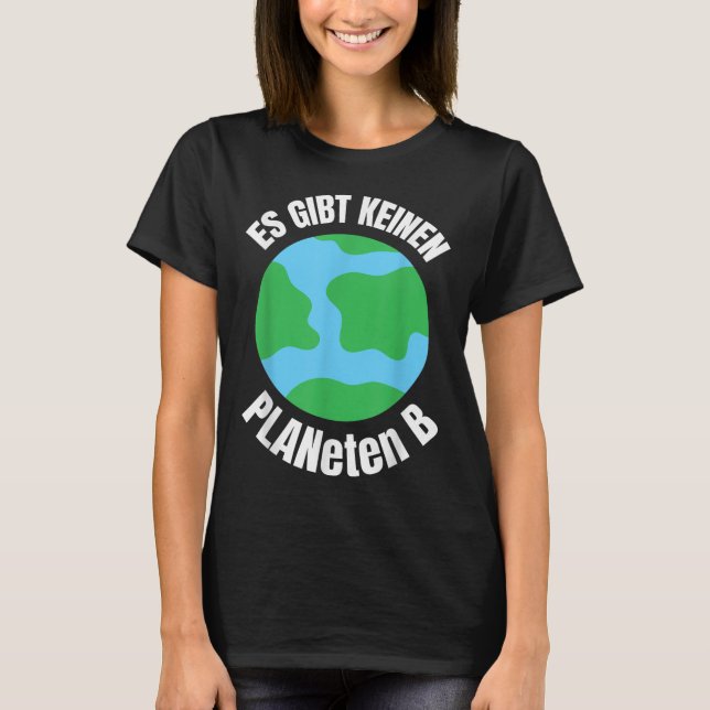 Funny Planet - Environmental Protection Globe Envi T-Shirt (Front)