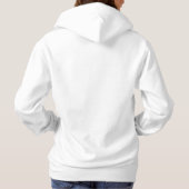 Funny Plans With My Cat Cute Drawing Typography Hoodie (Back)