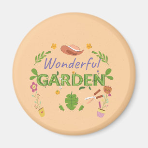 Funny Plant Lover Gift for Women Gardeners Magnet