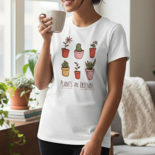 Funny Plant Lover Graphic T-Shirt