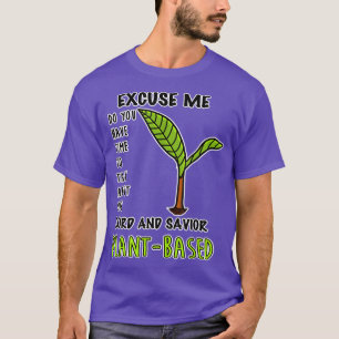 Funny PlantBased Vegan Vegetarian Healthy Veganism T-Shirt