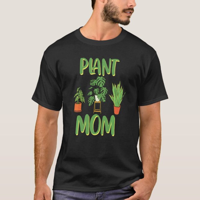 Funny Plants Mum Planting Seeds Is A Serious Hobby T-Shirt (Front)