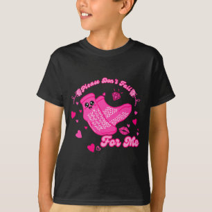 Funny Please Don't Fall For Me Medical Non Slip So T-Shirt