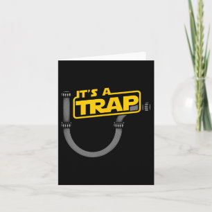 Funny Plumbing Plumber Shirt - Its A Trap Card