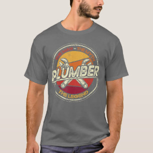 Funny Plumbing Saying Pipefitter Plumber retro T-Shirt