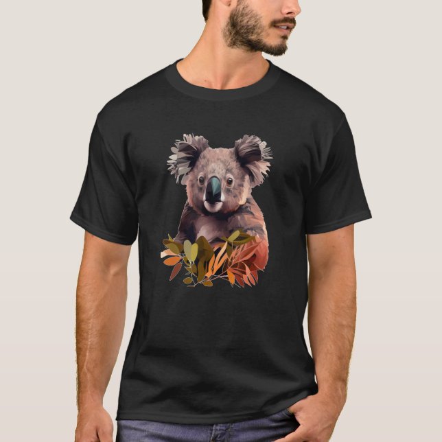 Funny plump Koala Bear T-Shirt (Front)
