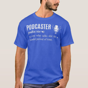 Funny Podcaster Noun  Podcast Master USB Mixer T-Shirt