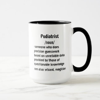 funny Podiatrist Definition gifts for men women Mug