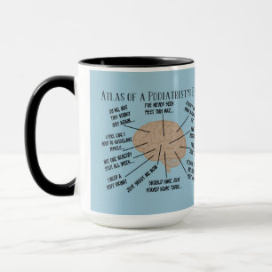 Funny Podiatrist Thoughts Mugs ll