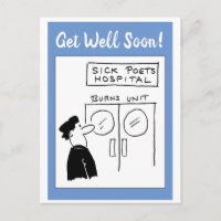 Funny Poet Hospital Cartoon