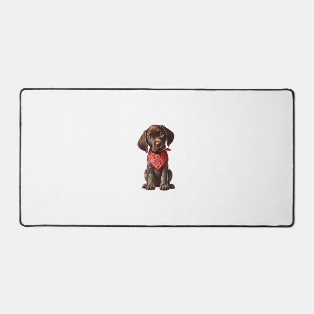Funny Pointer Shirt Pointer Mum Dad Dog Lover Poin Desk Mat (Front)
