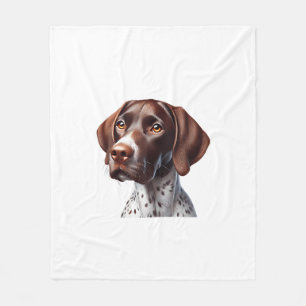 Funny Pointer Shirt Pointer Mum Dad Dog Lover Poin Fleece Blanket