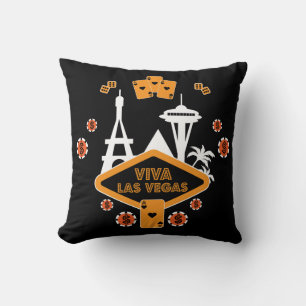 Funny Poker Gifts Lucky Cards Poker Party Mous Cushion