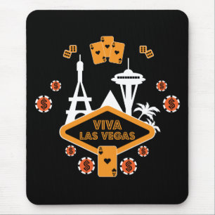 Funny Poker Gifts Lucky Cards Poker Party Mouse Pad