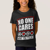 Funny Poker | No One Cares What You Folder