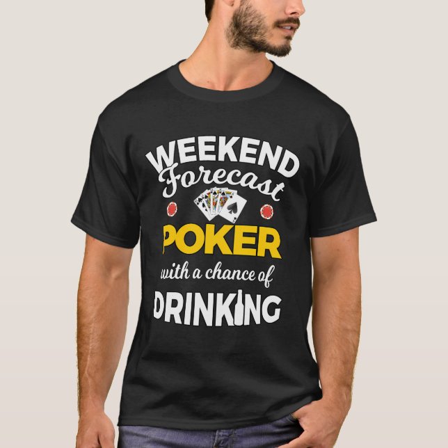 Funny Poker Player Long Sleeve T Shirt (Front)
