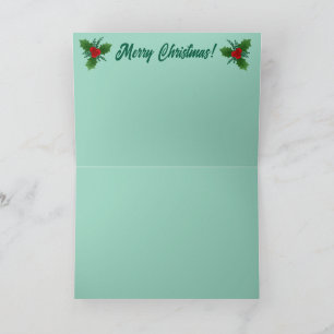 Funny Polar Bear Christmas Card